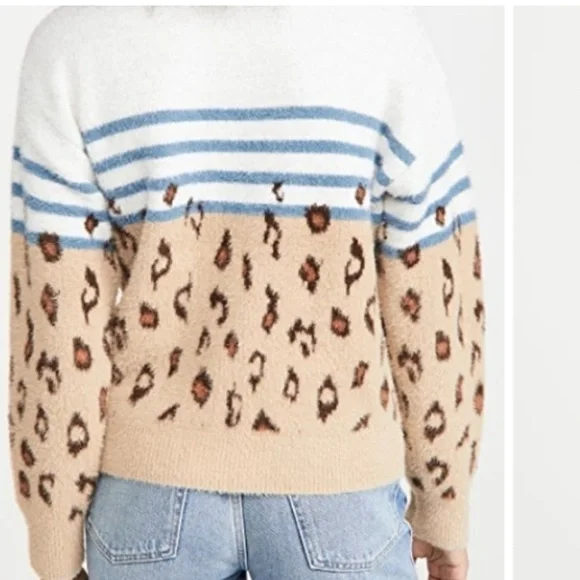 Cyndi Leopard Sweater by cupcakes and cashmere - Picture 2 of 9